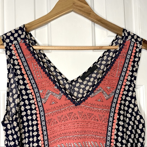 THML Aztec Patterned Swing Tank Top | Size Small - Picture 4 of 8